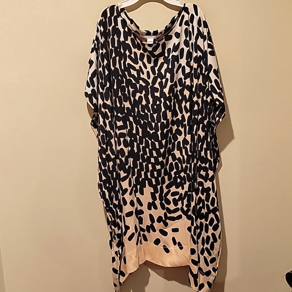 ❤️ DIANE VON FURSTENBERG SILK HANKY DRESS, LARGE